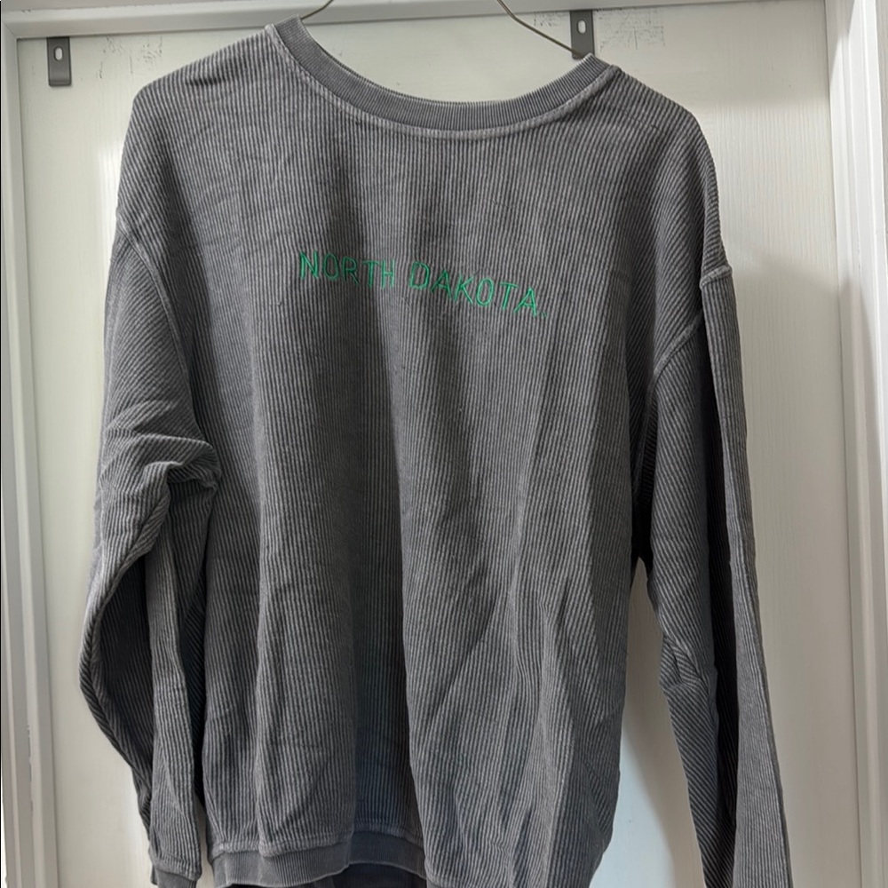 Gray Crew Neck Sweater